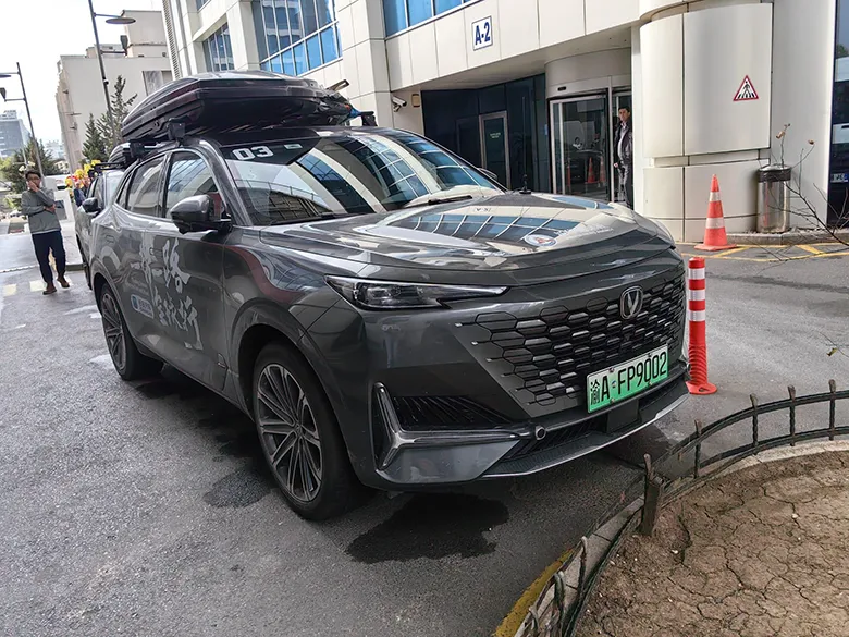 Çin'den Changan UNI-K iDD SUV ile Türkiye'yi Ziyarete Geldiler