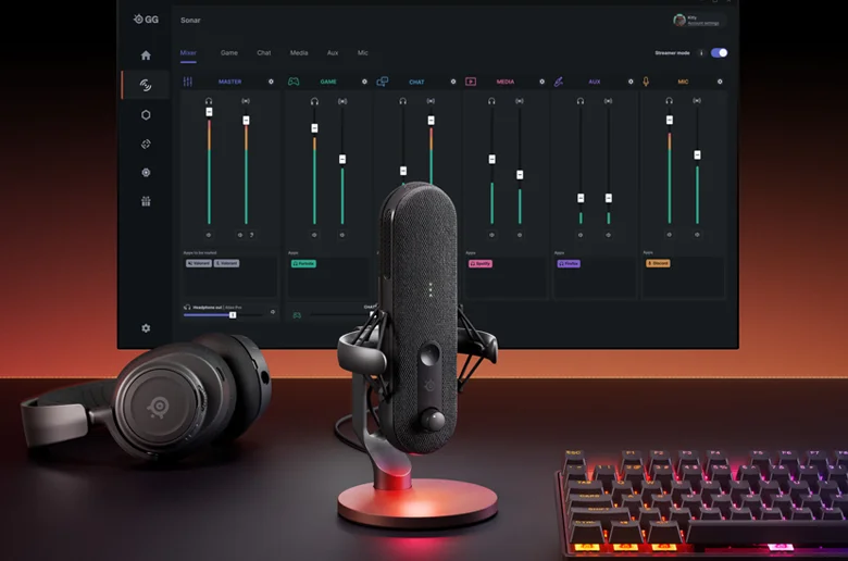 Steelseries Alias Oyun Mikrofonlarını Tanıttı