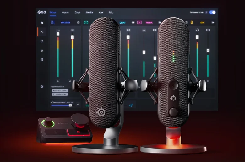 Steelseries Alias Oyun Mikrofonlarını Tanıttı