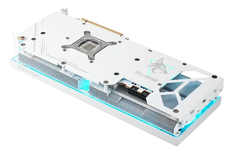 PowerColor Spectral White Edition RX 7800 XT Hellhound'u Duyurdu