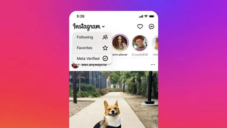 instagram ana sayfa meta verified