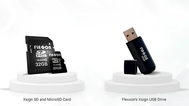 Flexxon, USB ve microSD Kartlarda Fiziksel Güvenlik Anahtarı Xsign'ı Duyurdu
