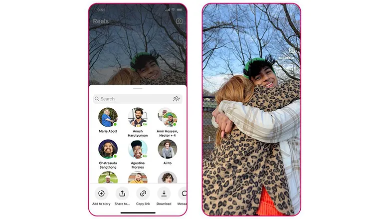 Instagram, Reels Videoları İndirme Özelliğini Kullanıma Sundu
