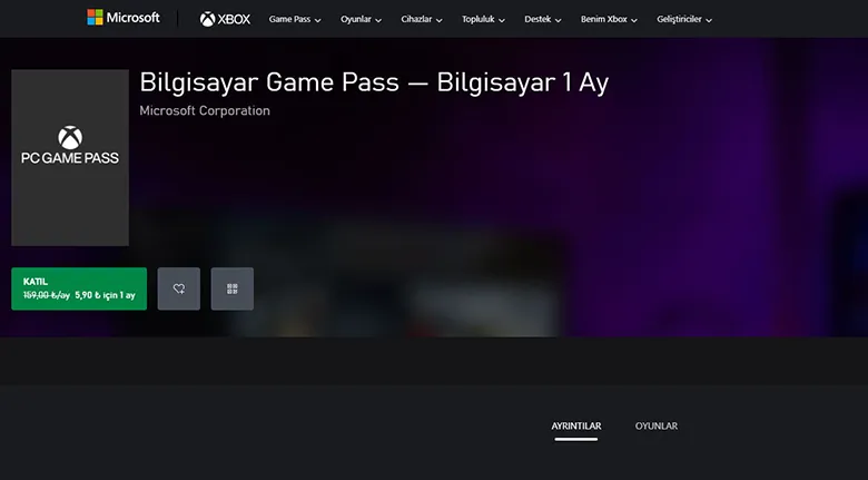 Xbox Game Pass PC Fiyatı 159.90 TL'den 5,90 TL'ye Düştü!