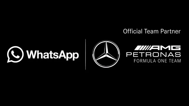 WhatsApp, Mercedes F1 Takımı ile Yeni Sponsorluk Anlaşmasını Duyurdu