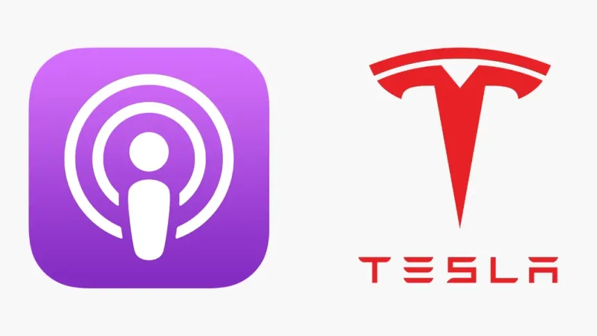 Apple Podcasts Uygulaması Tesla Araçlara Ücretsiz Geliyor