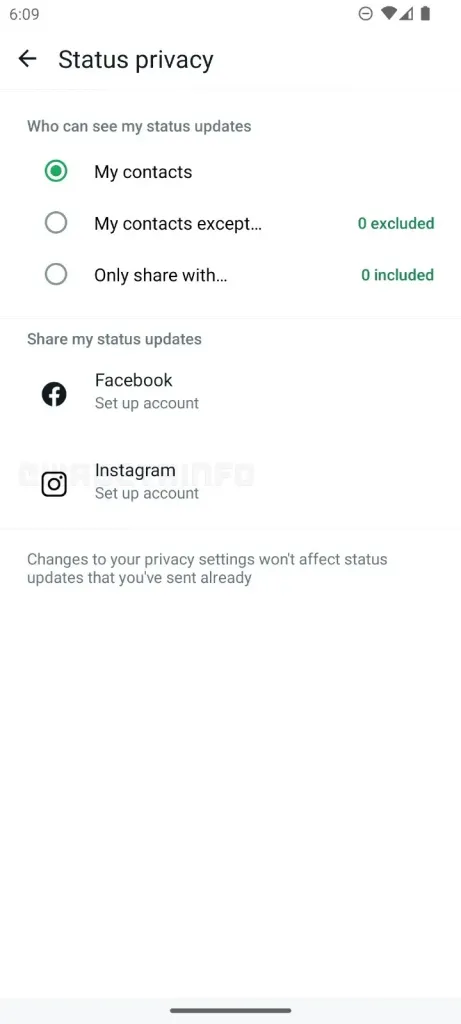 WhatsApp'ta Paylaştığınız Durumları Doğrudan Facebook ve Instagram'da Paylaşabileceksiniz