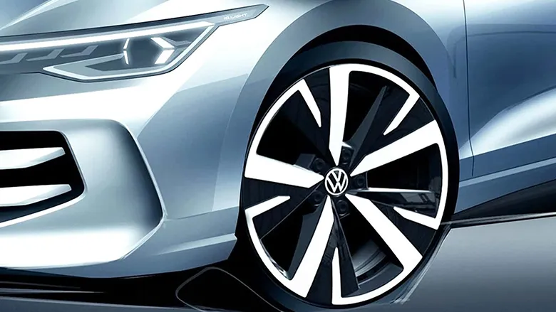 Yeni Volkswagen Golf'ün Eskiz Çizimleri Paylaşıldı