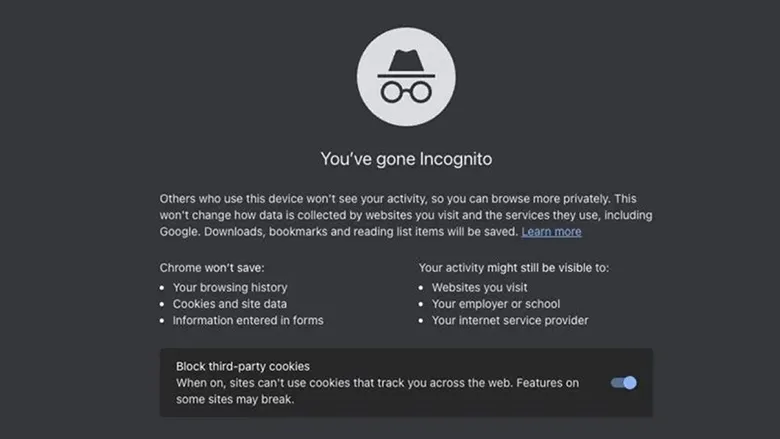 Google Chromeun gizli sekme tanimini degistirdi Artik bildiginiz gibi degil