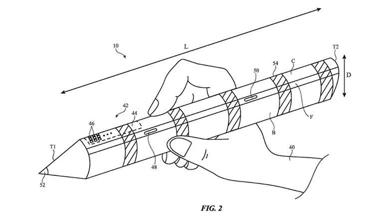 apple vision pro pencil patent