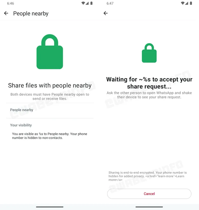 WhatsApp, iOS ve Android Arasında Dosya Paylaşımı İçin AirDrop Benzeri Bir Özellik Getirebilir