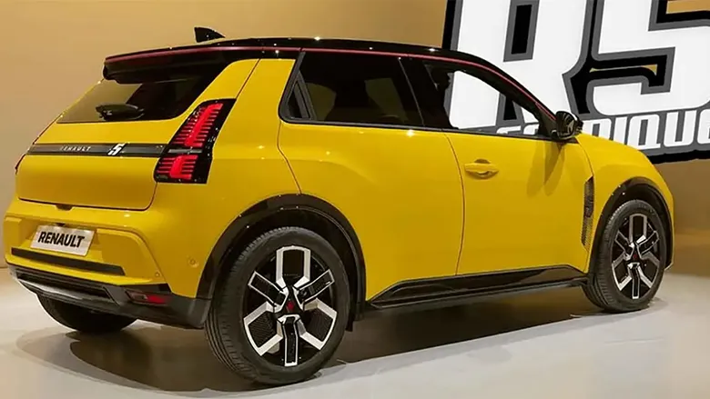 Fütüristik Tasarımlı Elektrikli Renault R5'in Fotoğrafları Sızdırıldı