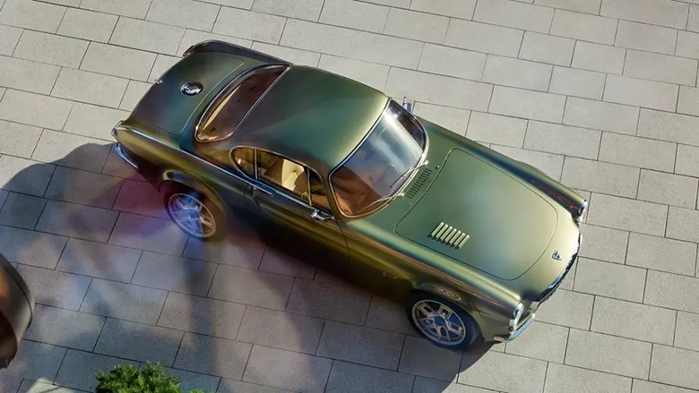 Volvo, Sadece 1 Adet Ürettiği P1800 Cyan GT Modelini Tanıttı