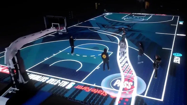 2024 NBA All-Star Etkinliğinde Zeminin Tamamı LED Ekran Olacak