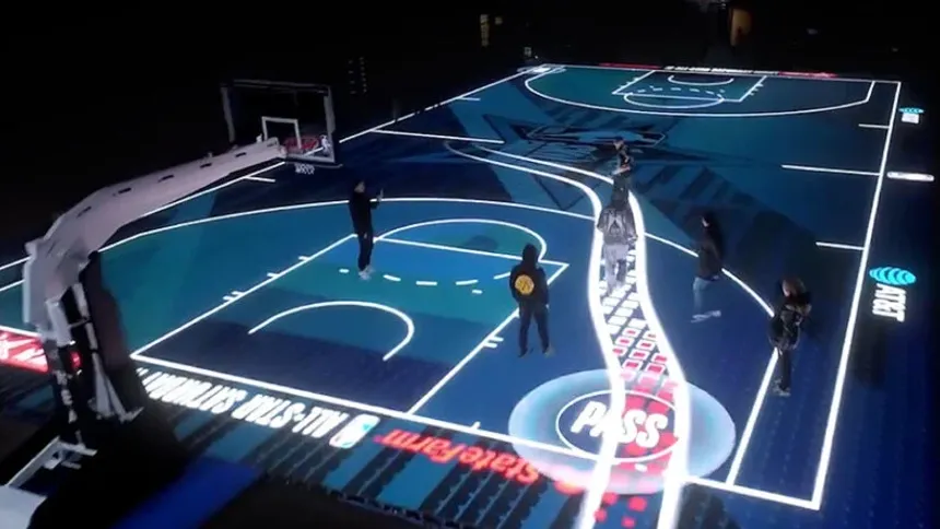 2024 NBA All-Star Etkinliğinde Zeminin Tamamı LED Ekran Olacak