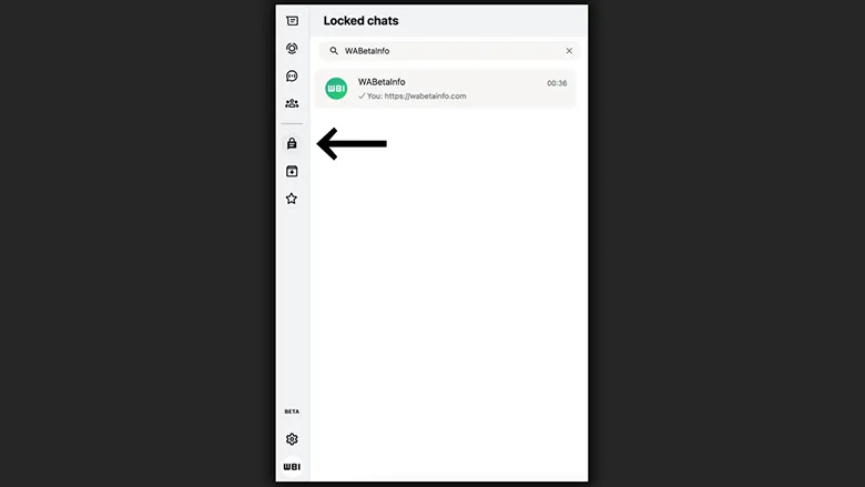 whatsapp web sohbet kilidi ozellik