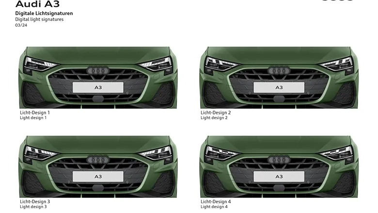 2025 Audi A3'ün Avrupa Versiyonu Tanıtıldı