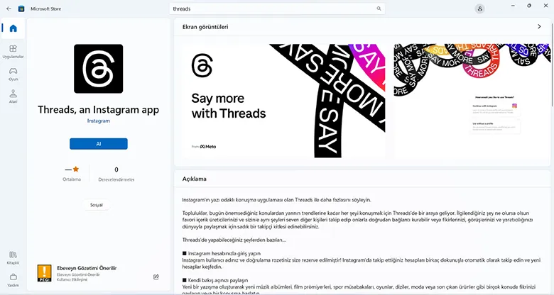 Threads, Windows Bilgisayarlar İçin Uygulamasını Yayımladı! Peki, Nasıl İndirilir?