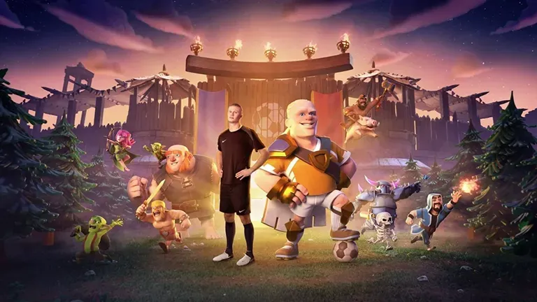 Erling Haaland, Mobil Oyun Clash of Clans'a Geldi!