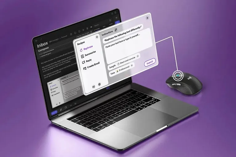 Logitech, Yapay Zeka Tuşlu Mouse'unu Duyurdu