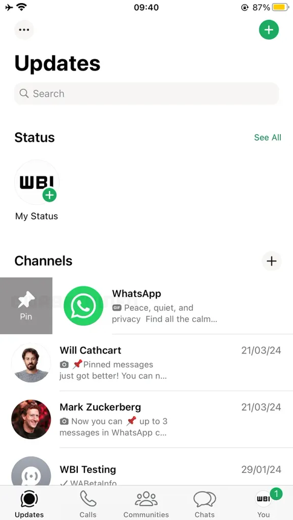whatsapp kanallar