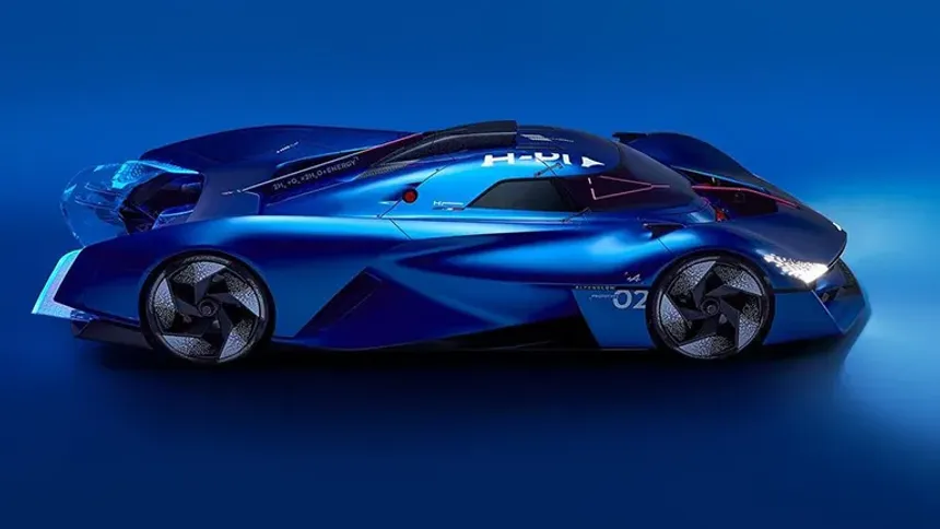 Alpine’in Yenilikçi Hidrojen Yakıtlı Yarış Prototipi: Alpenglow Hy4