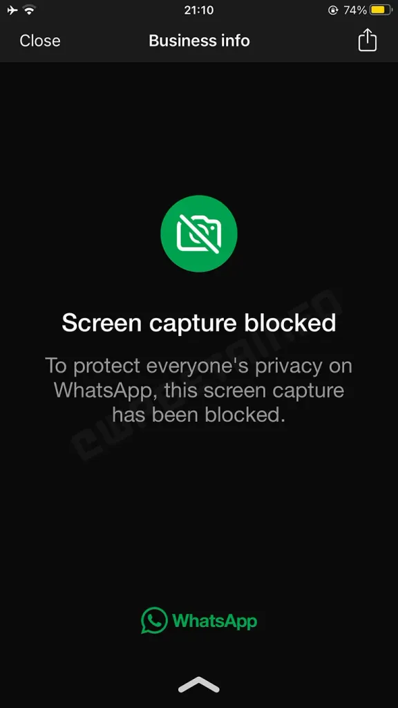 WhatsApp'ta Profil Fotoğraflarının Ekran Görüntüsü Alınamayacak!