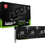 MSI’nin Yeni Canavarı: GeForce RTX 4070 Ti SUPER Ventus 3X Black