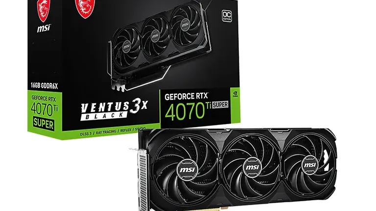 MSI’nin Yeni Canavarı: GeForce RTX 4070 Ti SUPER Ventus 3X Black