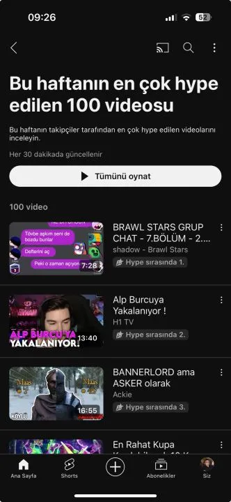 youtube hype