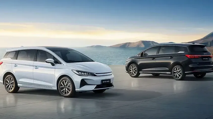 BYD, İlk Elektrikli MPV Model M6'yı Tanıttı!