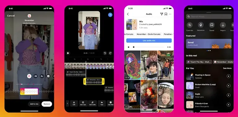 Instagram Reels Videolarına 20 Şarkı Ekleyebileceksiniz!