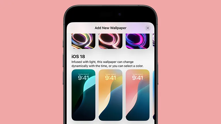 ios dynamic wallpaper option
