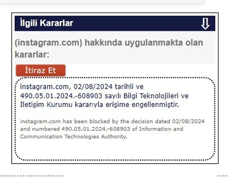 BTK, Instagram'a Erişim Engeli Getirdi: Peki Neden?