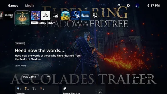PlayStation 5 Kullanıcı Arayüzü Güncellemesi Ana Ekranda Reklamlar Çıkacak