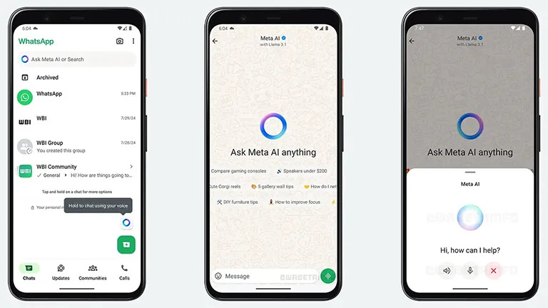Meta'nın, WhatsApp'a Entegre Edeceği Yapay Zeka Özelliği Ortaya Çıktı: Sesli Komut Özelliği!