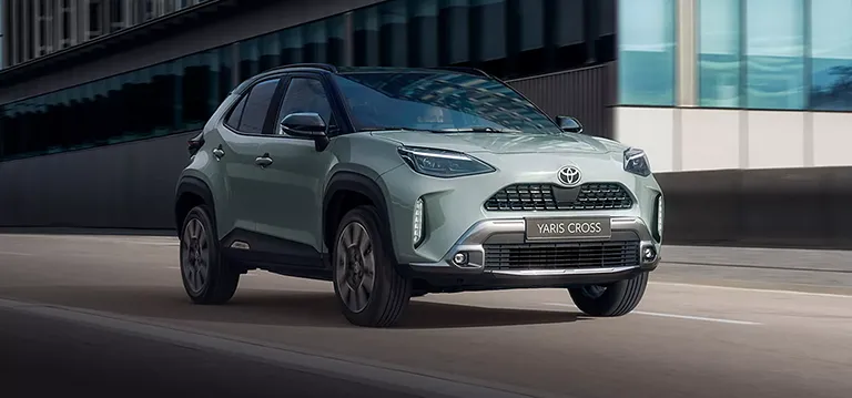 toyota yaris cross hub design