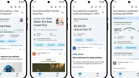 Gmail’de Özet Kartlar Yenilendi