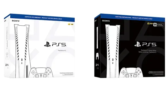 Sony, Yenilenmiş PlayStation 5 Konsollarını Satışa Sundu
