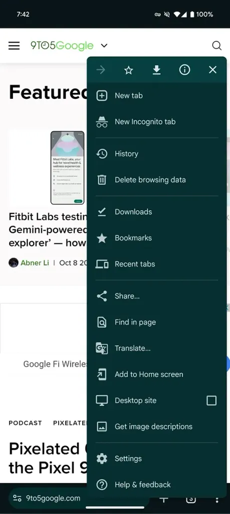 Google, Chrome'un Adres Çubuğunu Android'de Aşağıya Taşıyacak