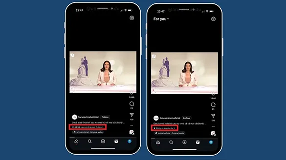 Instagram, Videoların Neden Viral Olduğunu Açıklayacak Özellik Üzerinde Çalışıyor