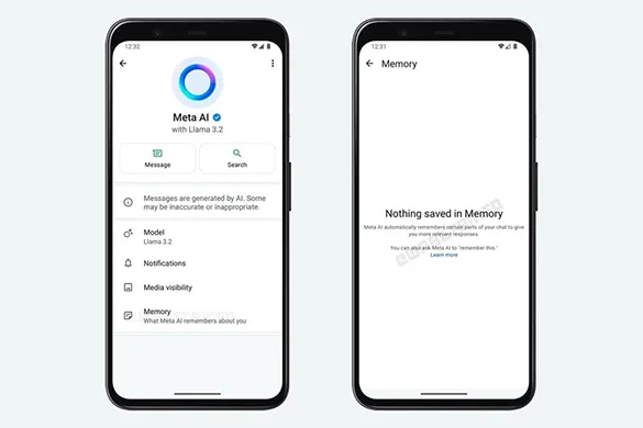 WhatsApp, Meta AI ile Geçmiş Sohbetleri Hatırlayacak