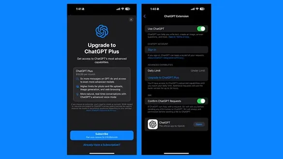 siri chatgpt