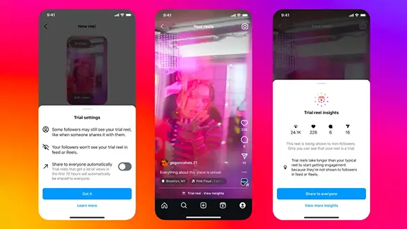 Instagram'ın Yeni Deneme Özelliğinin Detayları