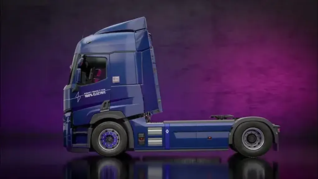 Renault, 600 Kilometre Menzilli Elektrikli TIR’ını Tanıttı