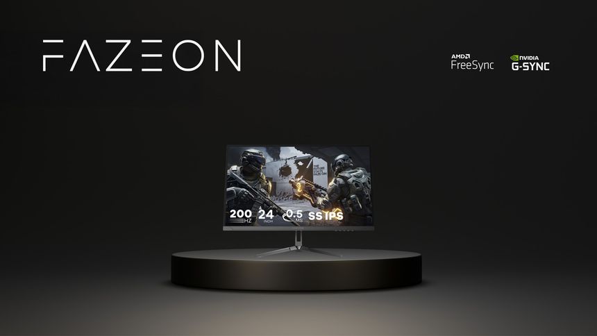 Fazeon X24F200: SS IPS Kalitesi ve 200Hz Hızıyla Rakiplerini Geride Bırak!