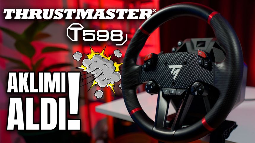 Thrustmaster T598: Gerçek Sürüş Hissine Hazır Mısınız?