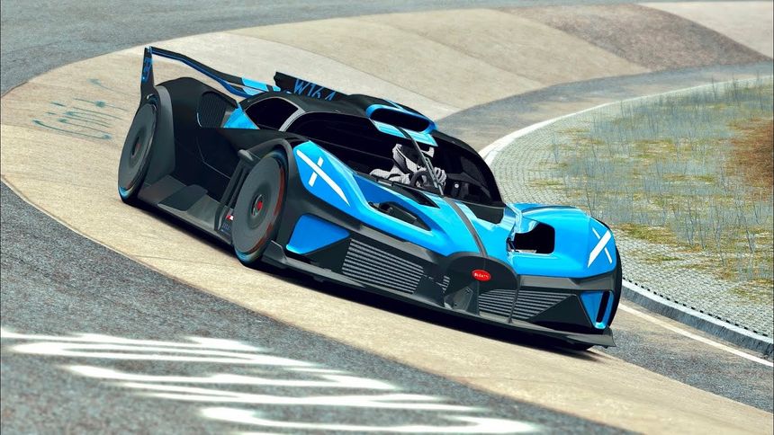 Bugatti Bolide Nürburgring Performansını Gözler Önüne Serdi