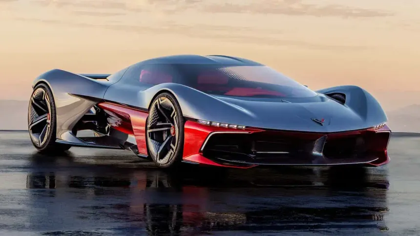 GM,  Corvette Concept Geleceğin Tasarımını Gözler Önüne Serdi!