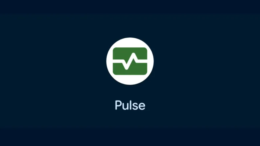 Google’ın Android Pulse uygulaması Play Store güncellemelerinde göründü